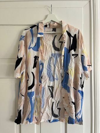 Print Club Vintage Hemd Damen Gr. M Ibiza