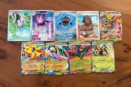 Pokemon Lot FullArt + EX (DE)