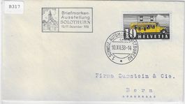 Briefmarken Ausstellung Solothurn 1938