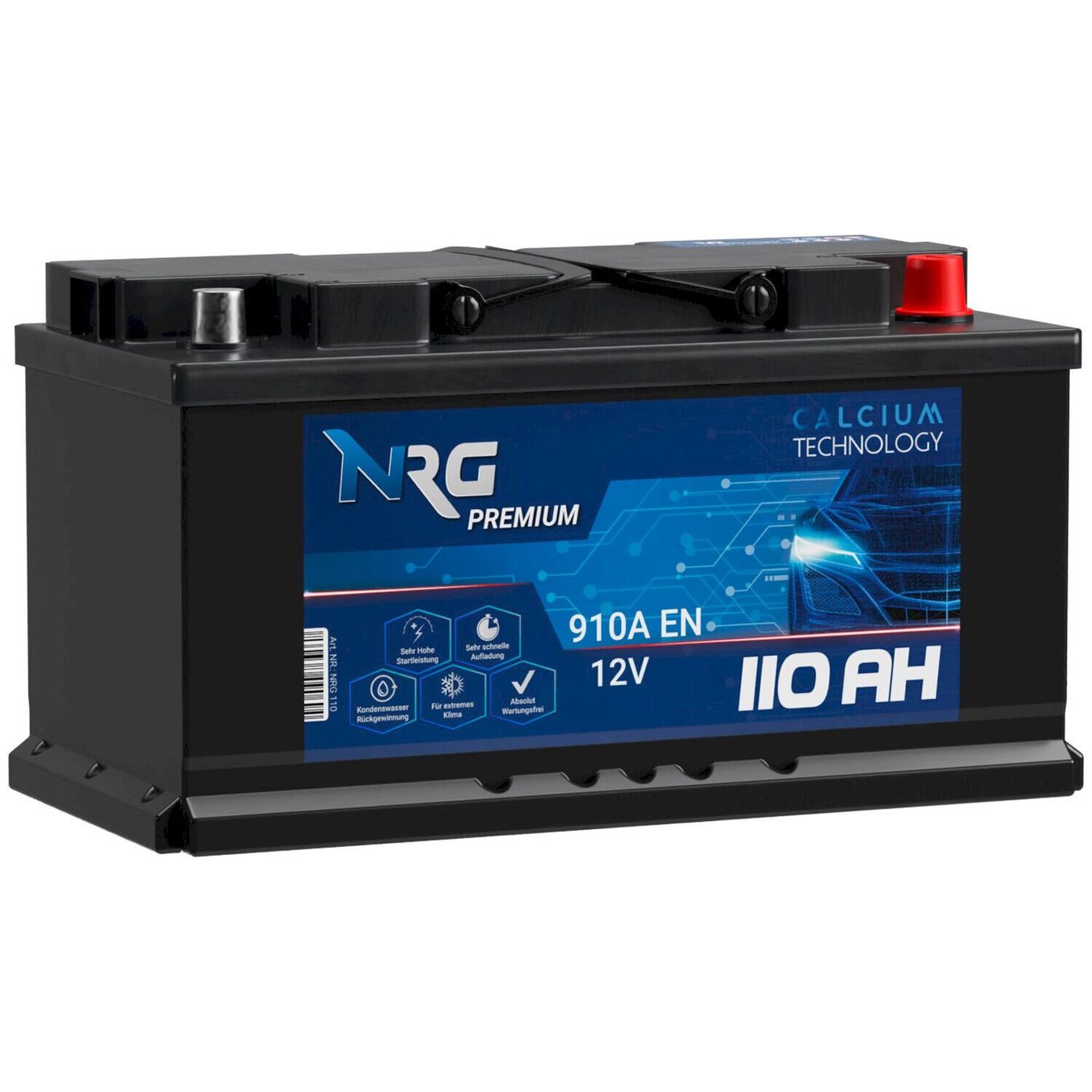 Batterie: NRG Autobatterie 12V 110Ah – Nuovo e nell'imballaggio originale da Bottighofen venduto da zaap 1