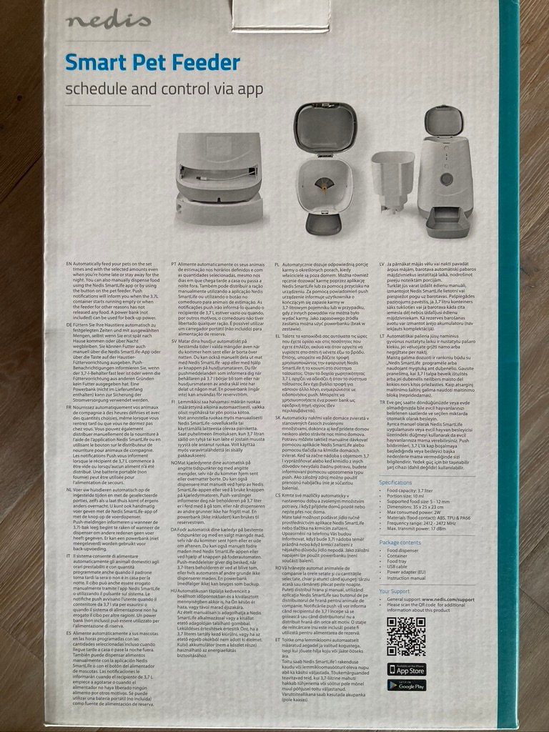 Mangimi: Futterautomat - Smart Pet Feeder – Usato da Remetschwil venduto da Tomtom13 3
