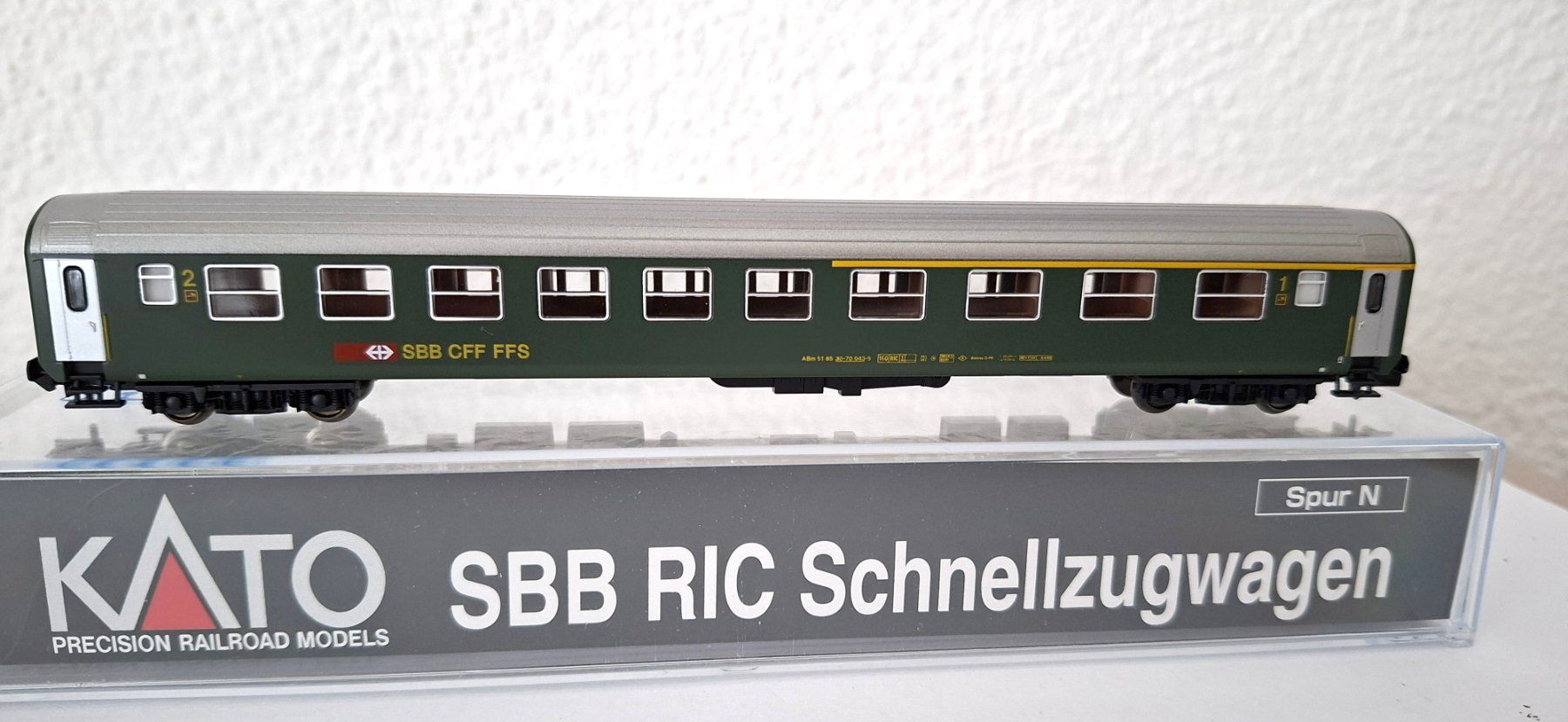 Kato Trains électriques: Kato SBB ABm K23113 – Neuf avec emballage d'origine à Biberist par Ntrains