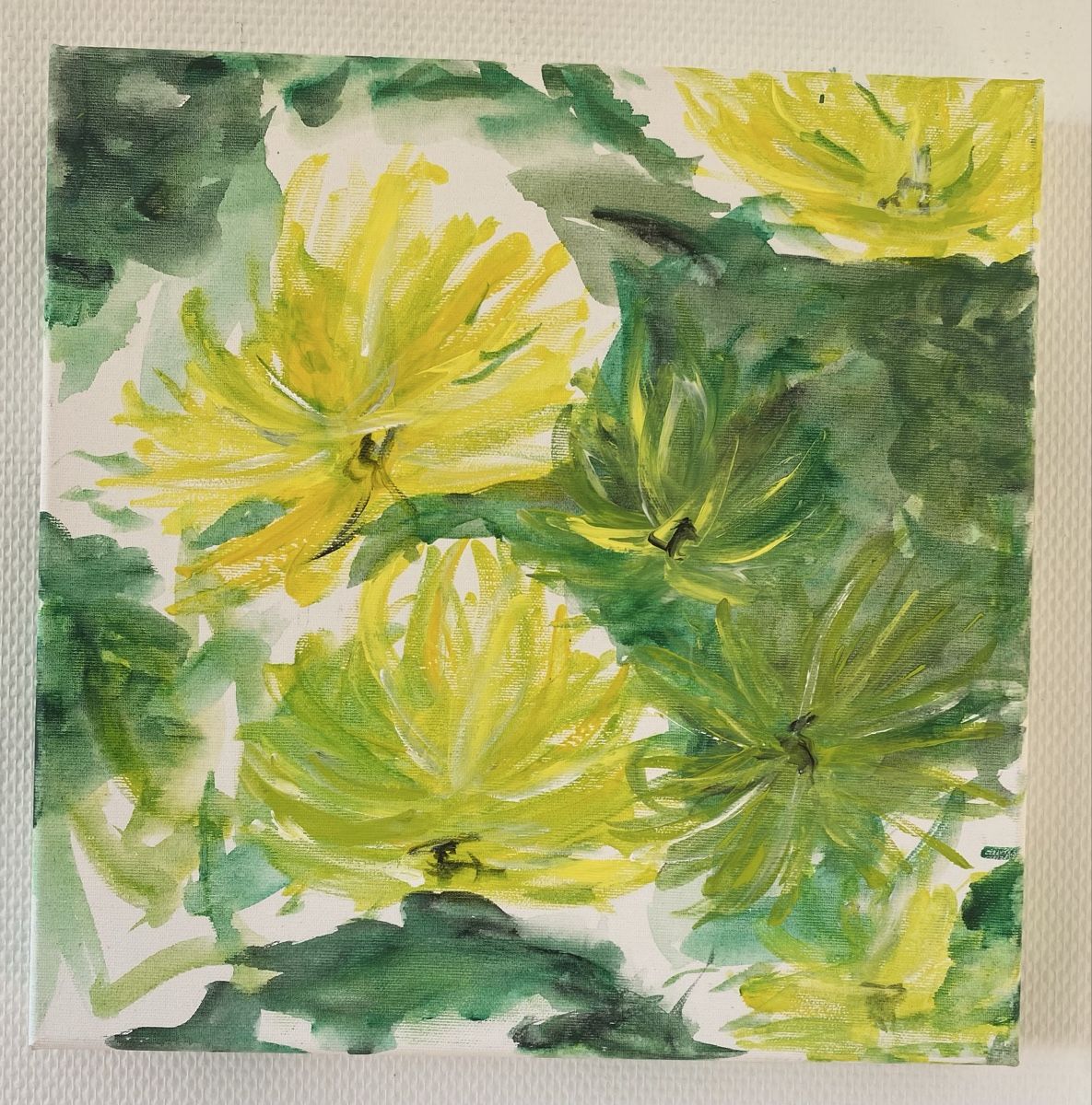 Dipinti: Acrylbild - einzigARTig - 40x40 cm – Nuovo e nell'imballaggio originale da Dübendorf venduto da Montclair