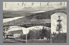HOMBERG, RESTAURANT, TRINKHALLE, RUCKS. BAHN-0 LU-WILDEGG-LU