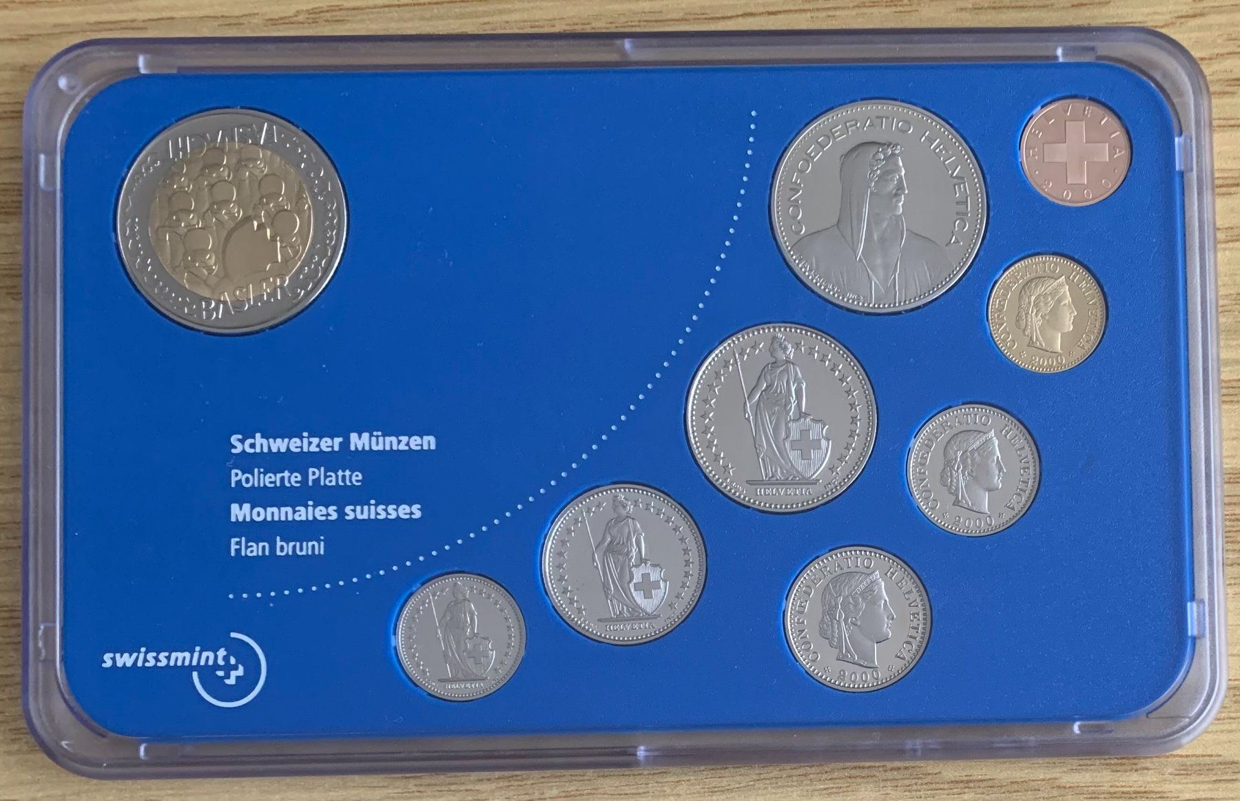 Tutti le monete: CH Münzsatz 2000 - polierte Platte / PP mit Sondermünze – Nuovo e nell'imballaggio originale da Gundetswil venduto da Egro01