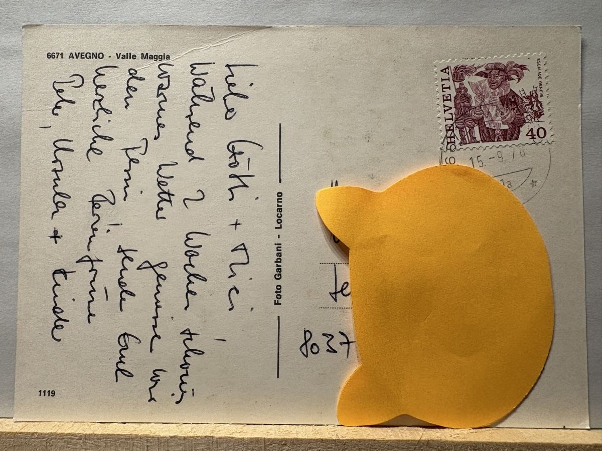 Cartes postales: AK von Avegno – D'occasion à Rümlang par Brieftaube1 1