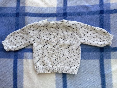 Babypullover, handgestrickt, Grösse 62-68, 3 - 6 Monate, neu