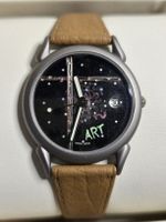 Montre d'art suisse rare Unisexe vintage 1990