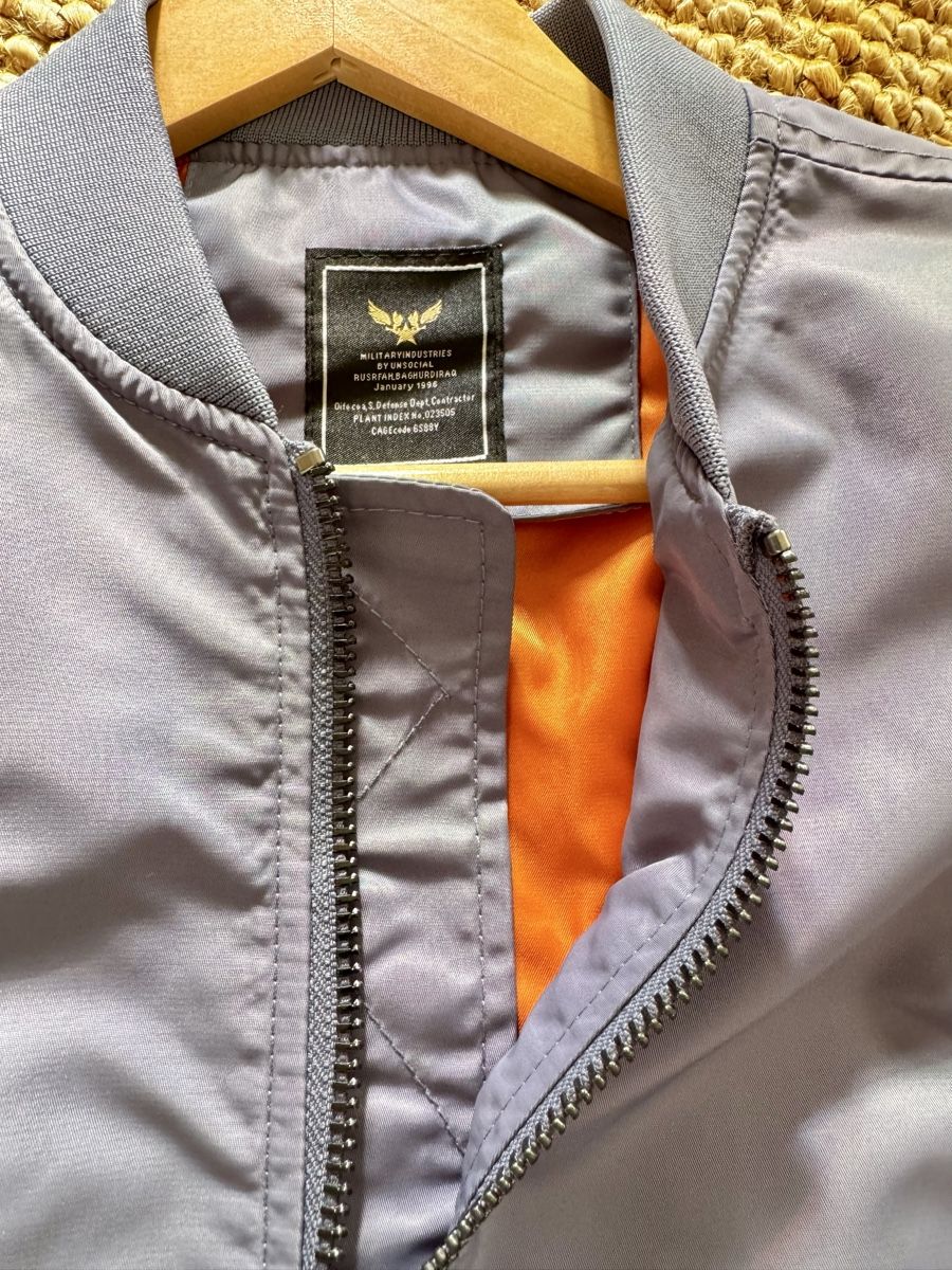 Giacche: Bomberjacke blaugrau – Nuovo (secondo la descrizione) da Zollikofen venduto da AureusManus 1