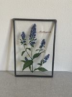 Deko Glasbild mit Metallrahmen