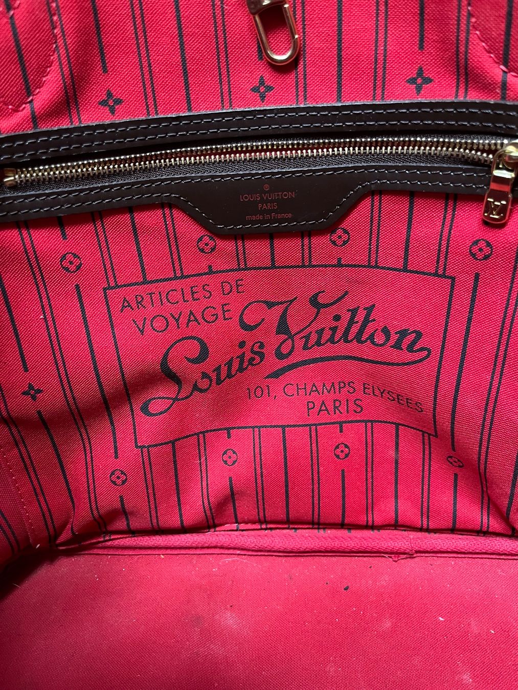 Louis Vuitton Taschen für Damen: Sac Louis Vuitton Neverfull damiers MM – Gebraucht aus Choulex von cla_wkw2 4