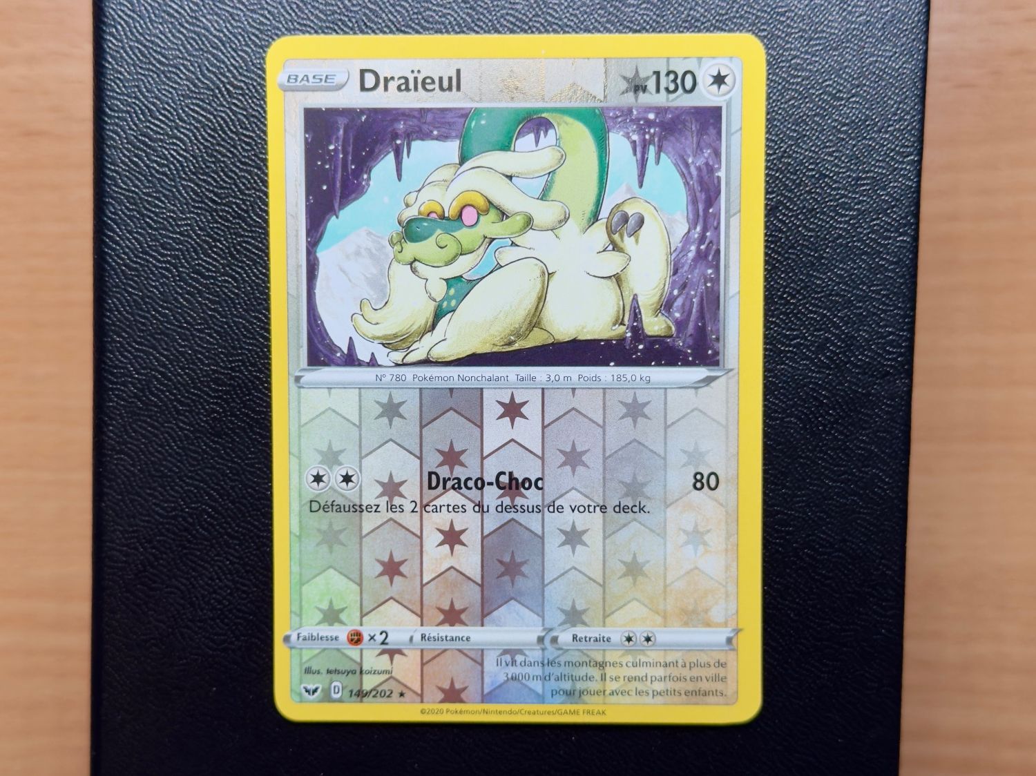 Pokémon Carte collezionabili: Draïeul Reverse (149/202)- Épée et Bouclier - SSH FR EB01 – Usato da Chézard-St-Martin venduto da Kro_Cards