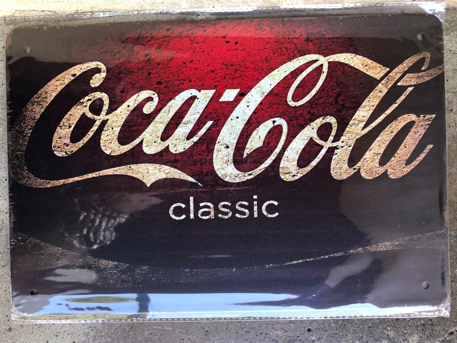 Insegne: Coca Cola classic werbung reklame – Nuovo (secondo la descrizione) da Reinach AG venduto da rares75