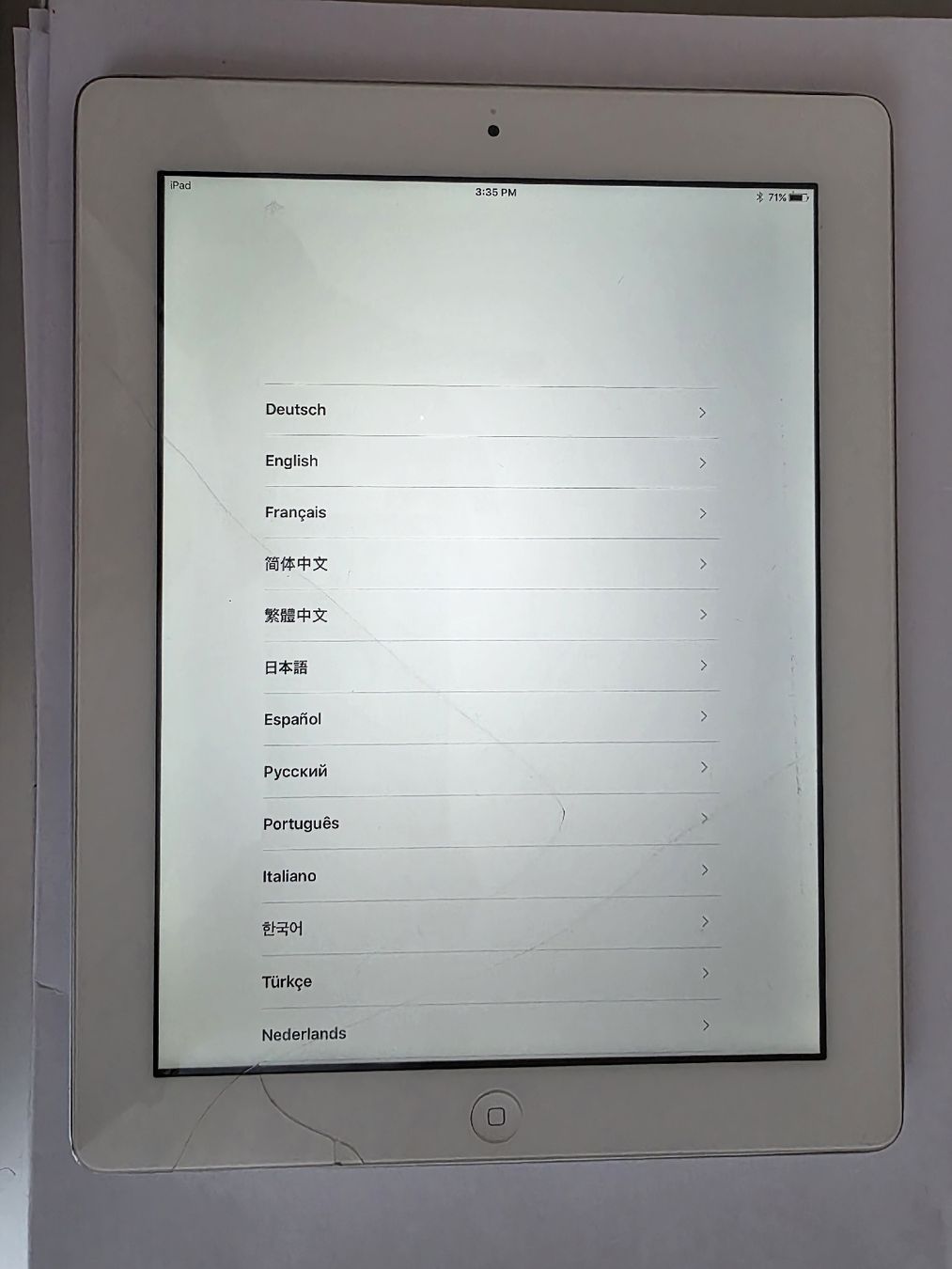 Apple Tablet PC: iPad 2. Generation, Weiss, 64 GB Speicher – Gebraucht aus Zürich von Mira1233
