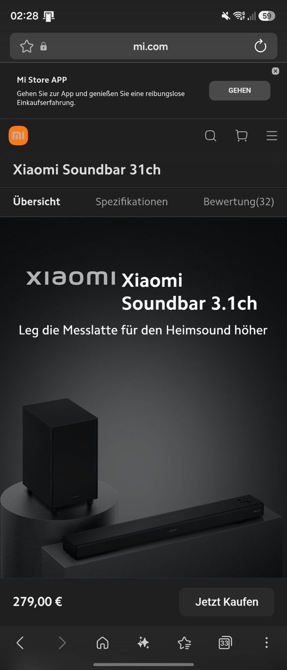 Xiaomi Lautsprecher: Xiaomi Soundbar 3.1 – Gebraucht aus Einigen von iva_86t8 5