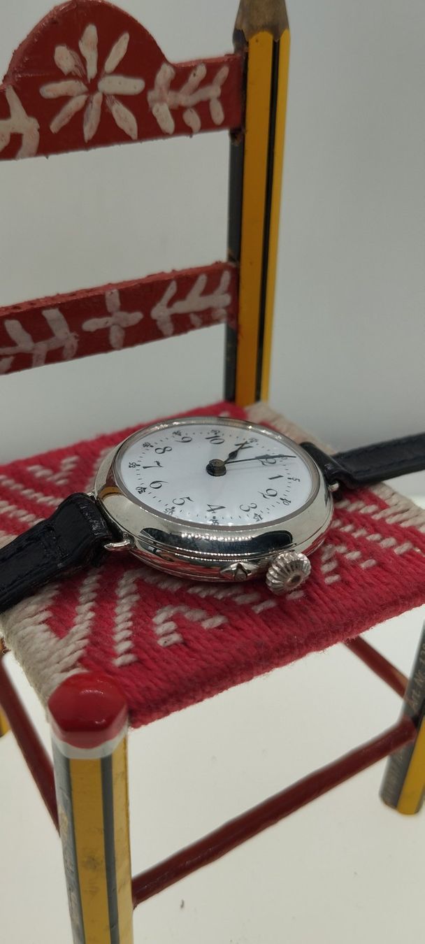 Orologi: Montre récupéré en argent – Usato da La Chaux-de-Fonds venduto da jac_9llg 4