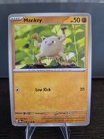 Pokemon Mankey Yuka Morii Art Pitch Black 042/084