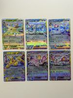 Pokémon Eeveelutions ex Set 6 Karten Japanisch SV8a