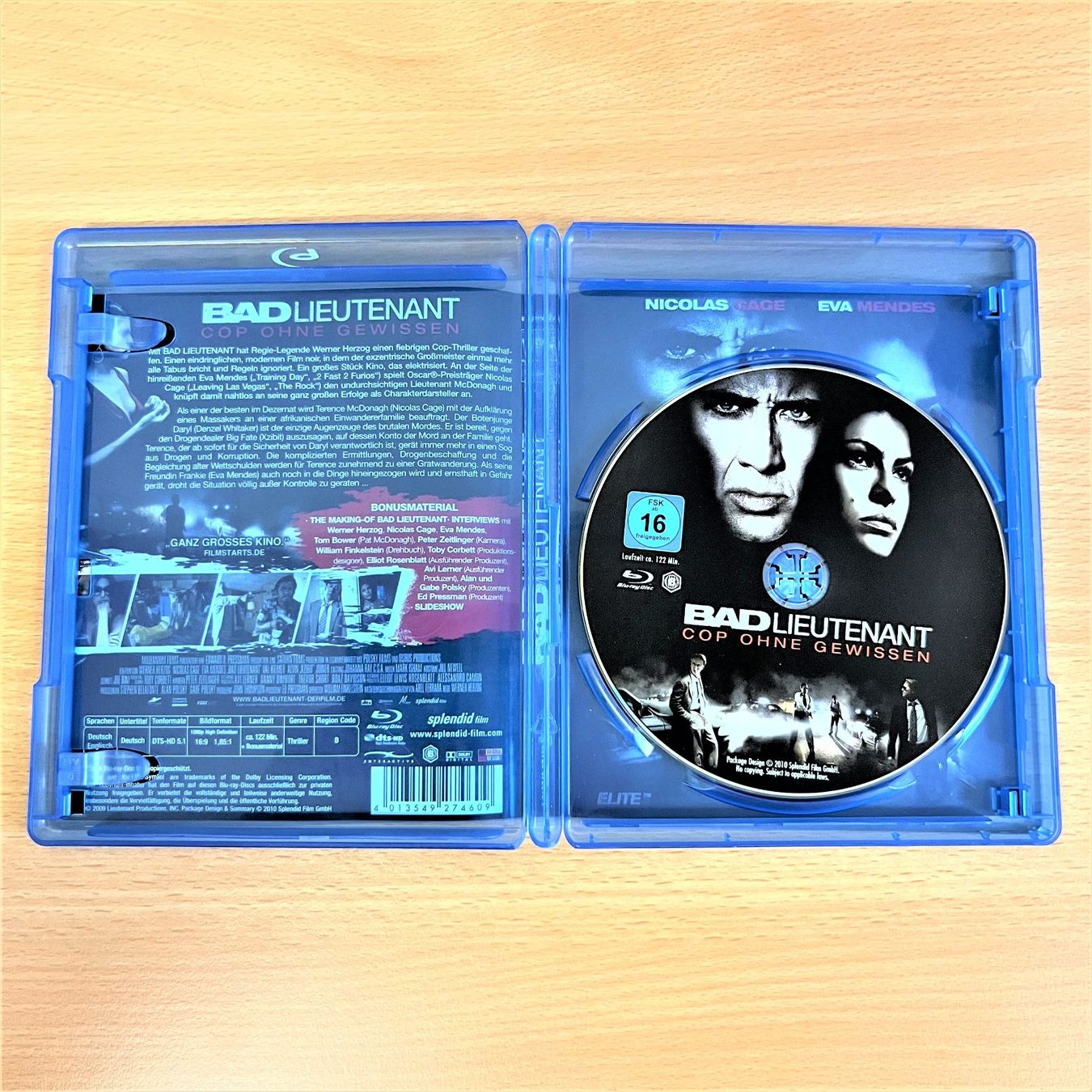 Tutti i DVDs: Blu-ray - Bad Lieutenant - Cop ohne Gewissen – Usato da Amlikon-Bissegg venduto da allerlei-versand 1