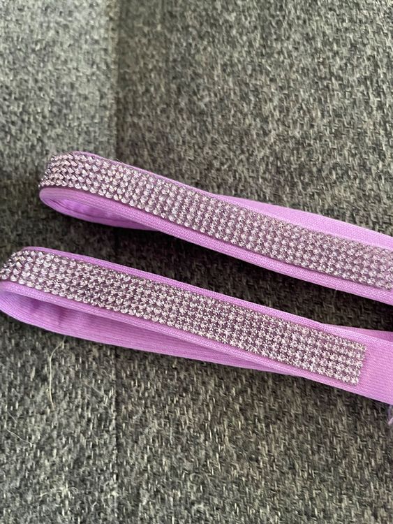 Victoria s Secret Double Shine Strap Lace Thong M NEW (Neu und