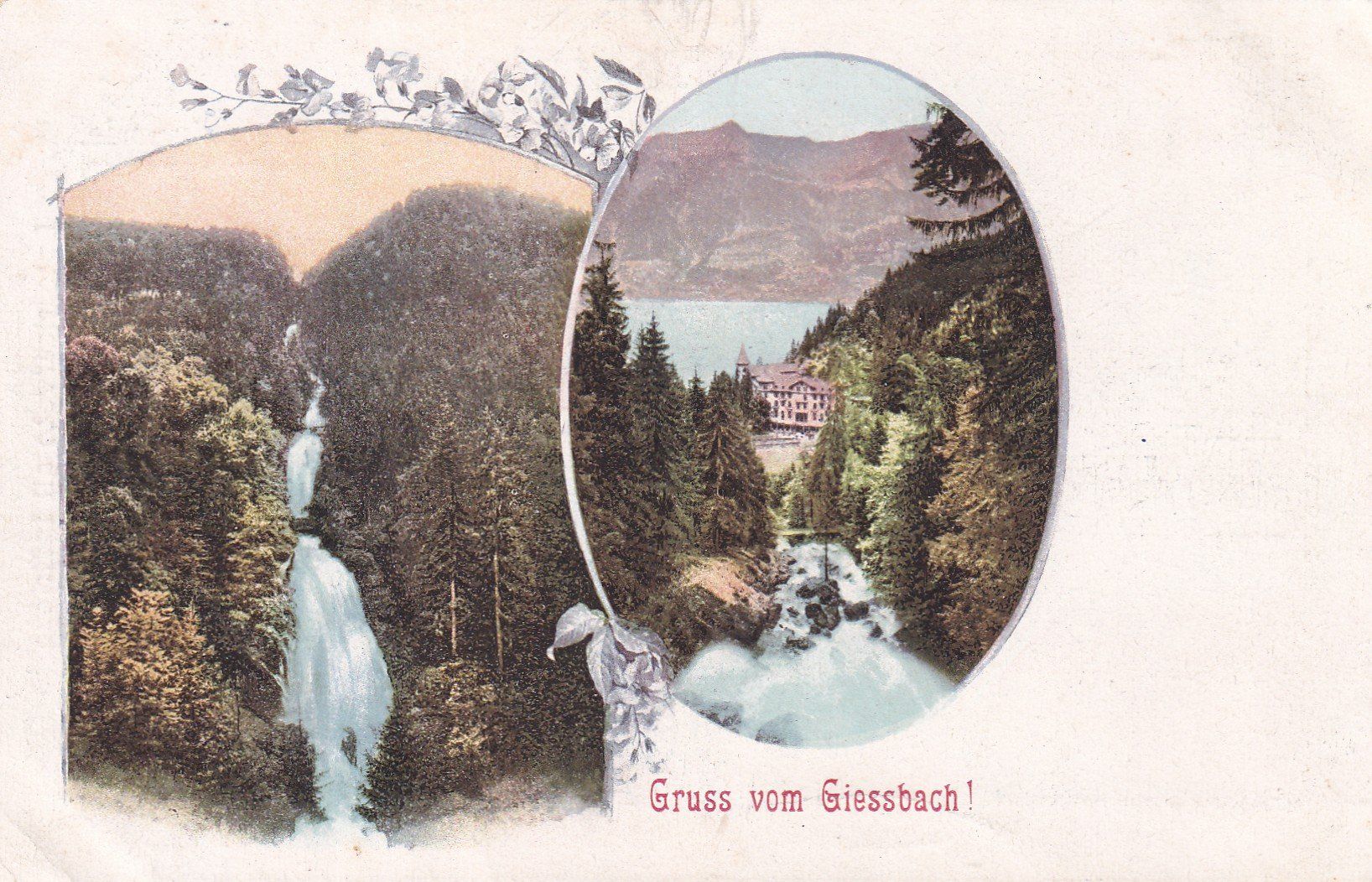 Cartoline postali: Gruss vom Giessbach ! – Usato da Cormoret venduto da Pascalll2001