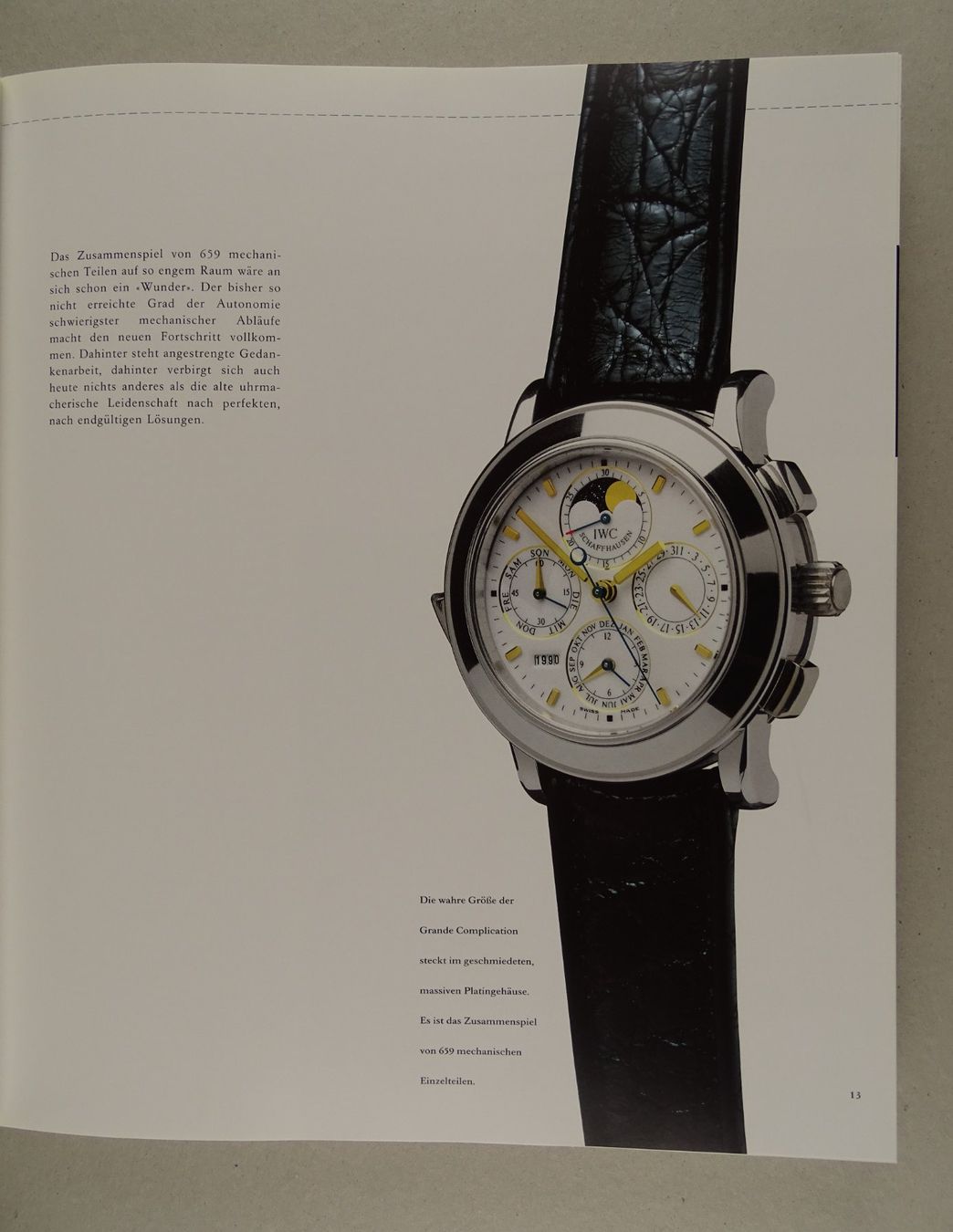 Bücher: DIE GRANDE COMPLICATION VON IWC – Gebraucht aus Grüningen von Kartensammler 2