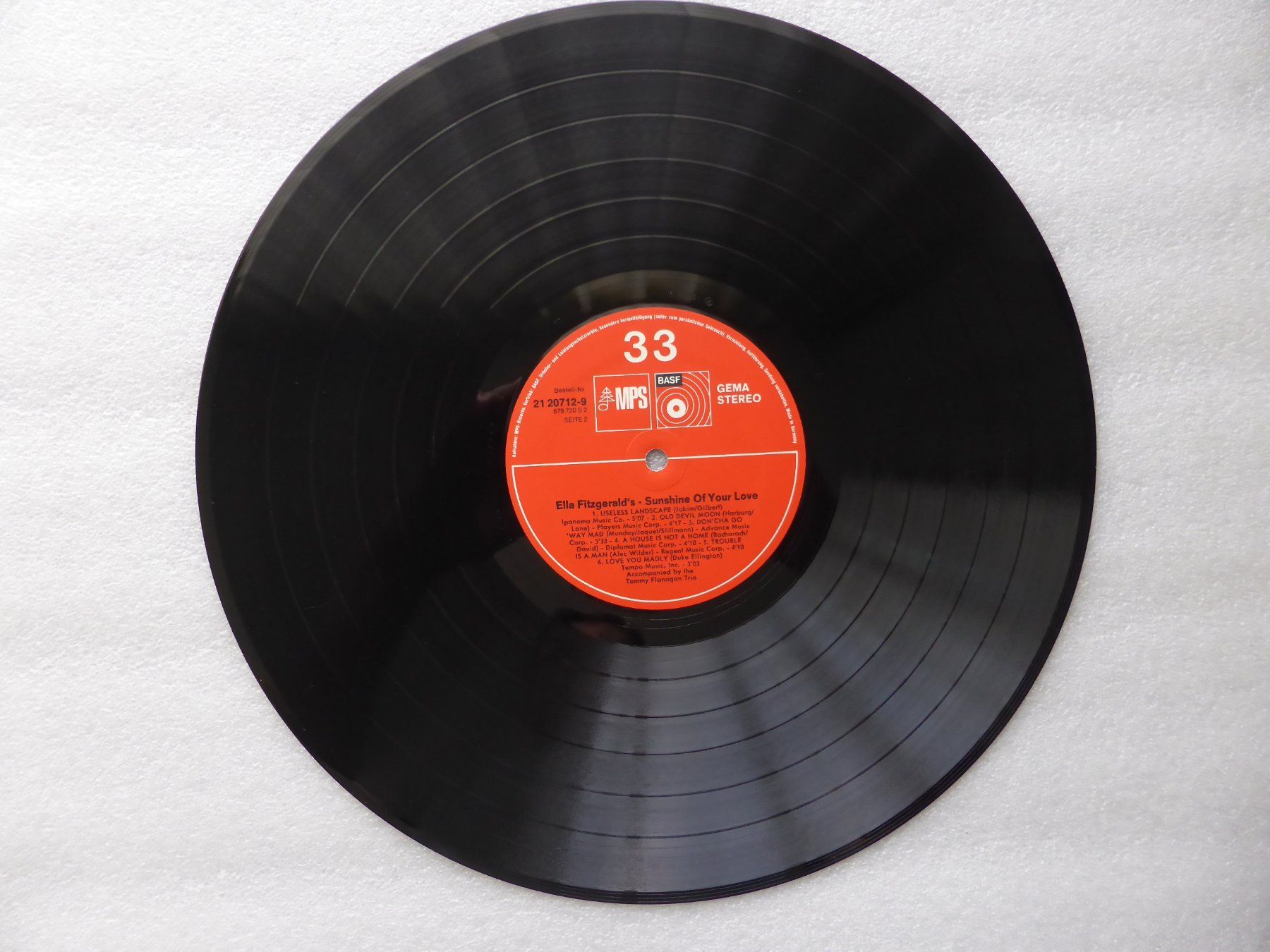 Dischi in vinile: VINYL  LP  ELLA FITZGERALD – Usato da Küssnacht am Rigi venduto da Sunnestrahl 2