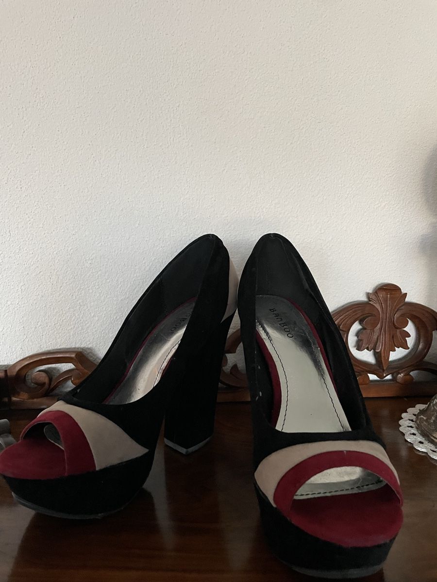 Scarpe da donna: Schwarze Damen Plateau Pumps Gr. 40 – Nuovo (secondo la descrizione) da Emmenbrücke venduto da Ladyboutique 5