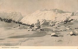 Adelboden BE Engstlenalp Wintersport Alpenpanorama