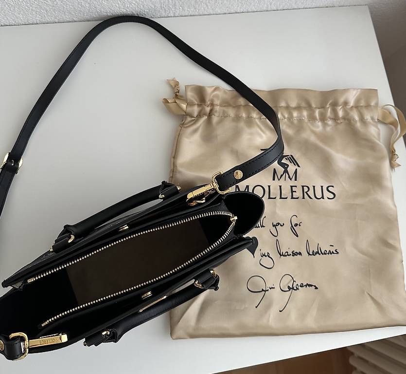 Maison Mollerus Borse da donna: Mollerus RIED Tasche schwarz – Usato da Biel/Bienne venduto da joy108 2