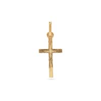 Kreuz aus Gold mit kette s924 lav