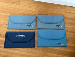 4x Reise-Brieftasche für Reisedokumente/Pässe etc.