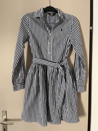 Polo Ralph Lauren Shirt Dress, navy size 14