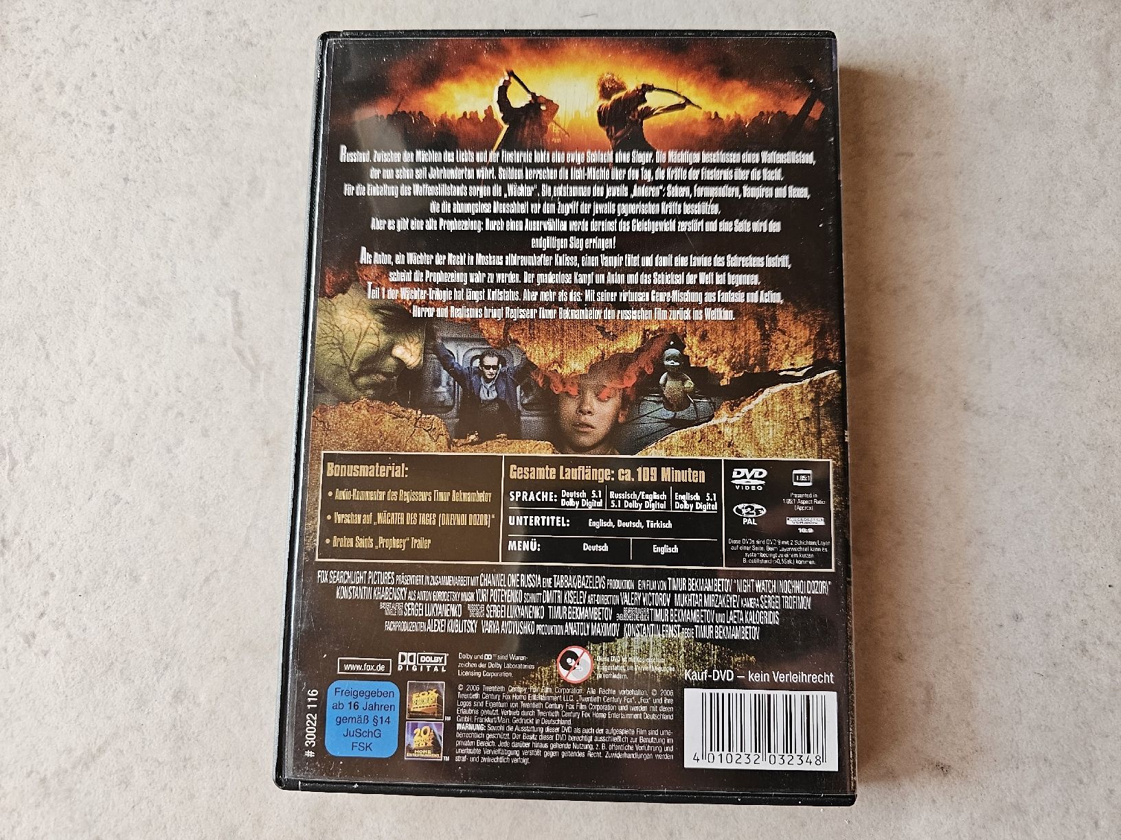 Tutti i DVDs: Wächter der Nacht – Usato da Schneisingen venduto da backstore24 1