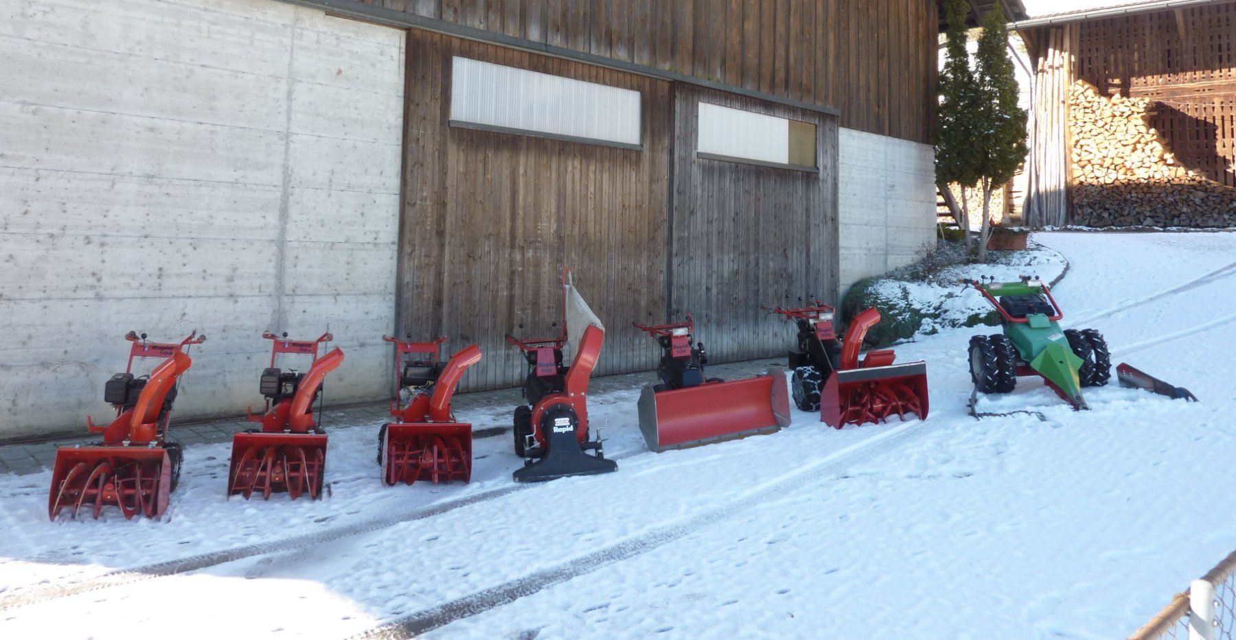 Sgombero neve: Rapid 105 mit Schneeschild – Usato da Trachslau venduto da Vonau 6