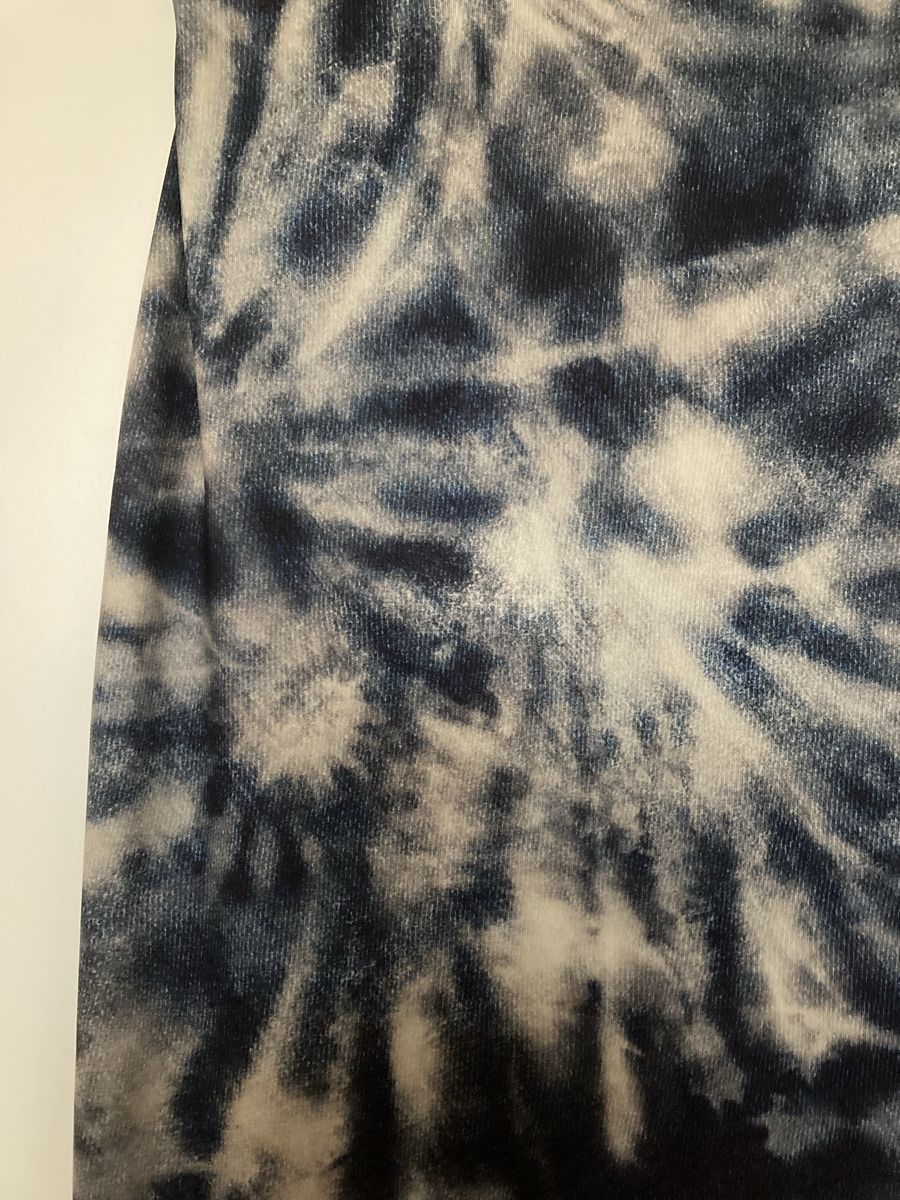 Bershka Gonne: Rock mit Leo-Muster blau/beige Grösse M – Usato da Zürich venduto da Timbera 2