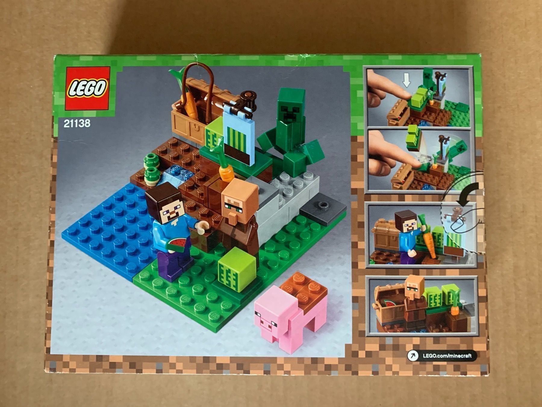 Lego Baukästen: Lego 21138 - Minecraft - Melonenplantage – Neu und originalverpackt aus Basel von zekzek 1