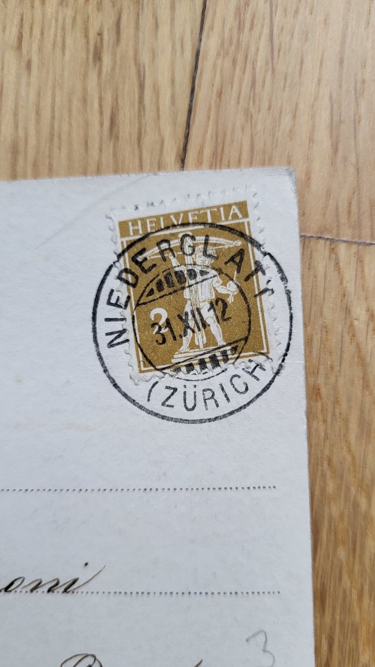 Ansichtskarten: 3 Karten Kanton Zürich 1908 – Gebraucht aus Bäriswil BE von mimi.86 2