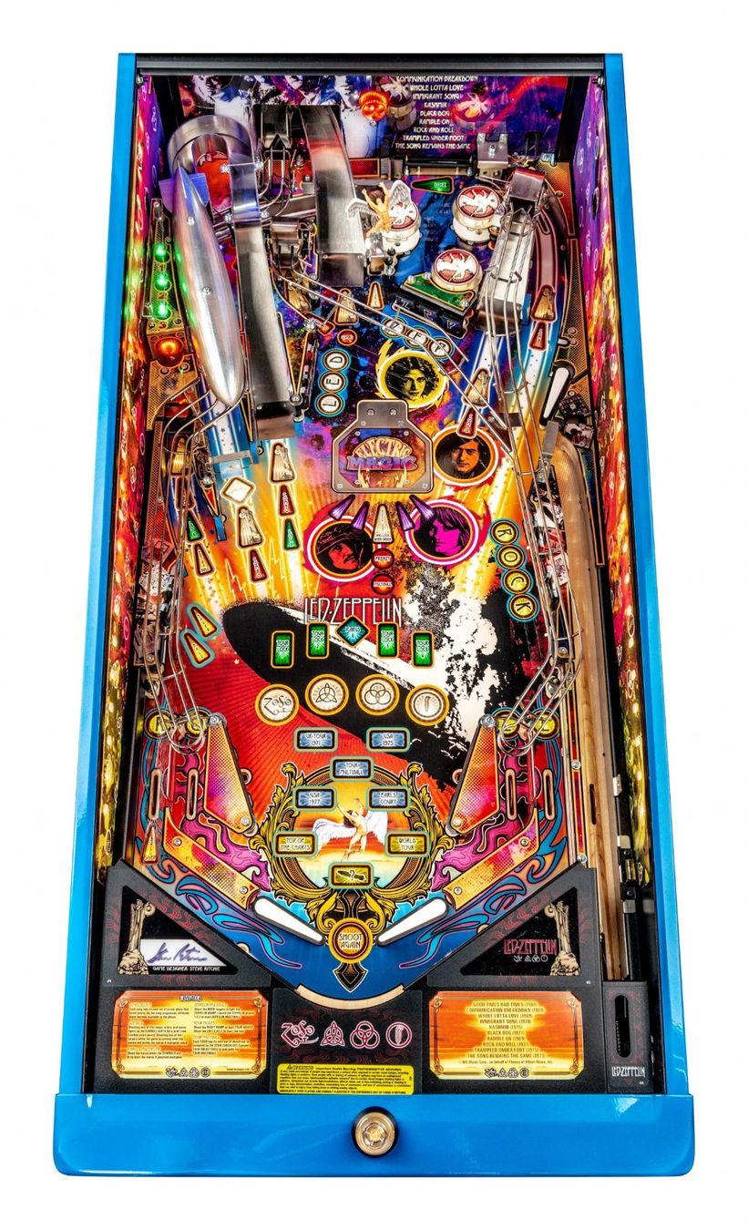 Stern Pinball Flipper: Led Zeppelin LE + Topper Stern Flipperkasten – Usato da Carì venduto da Max1102 7