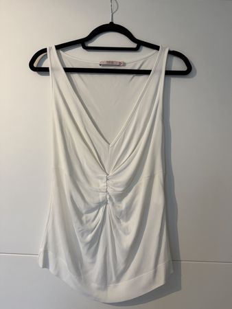 R.E.D. Valentino Top, weiss, Gr. 44 (IT)