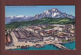LUZERN - Bahnhof und Umgebung