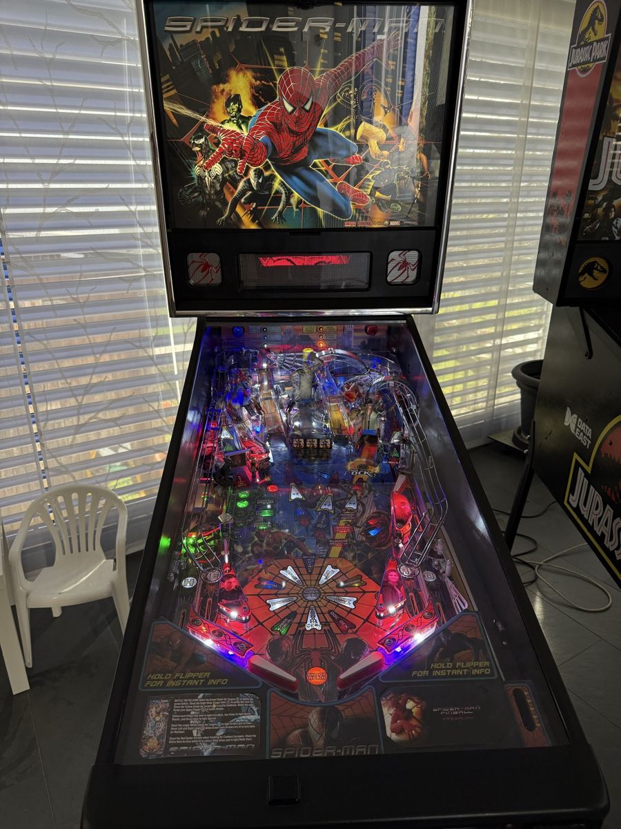 Stern Pinball Flipper: Flipperkasten Stern Spiderman – Usato da Rickenbach b. Wil venduto da Mistacube 2