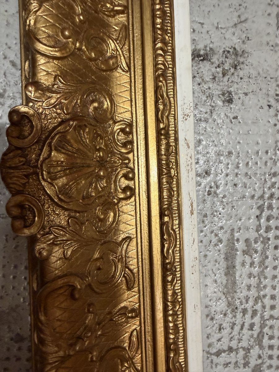 Dipinti: Cadre doré orné style baroque en bois – Usato da Genève venduto da mar_nd6c 7
