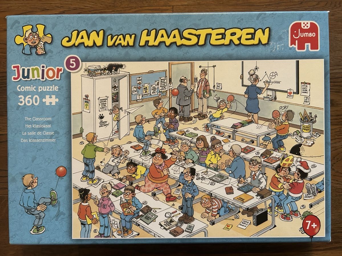 Puzzle: Jan van Haasteren Junior Puzzle "The Classroom" 360 Teile – Usato da Wolhusen venduto da eve_m6cg