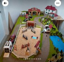 Grosse Landschaftsplatte Modellbau/Schleich