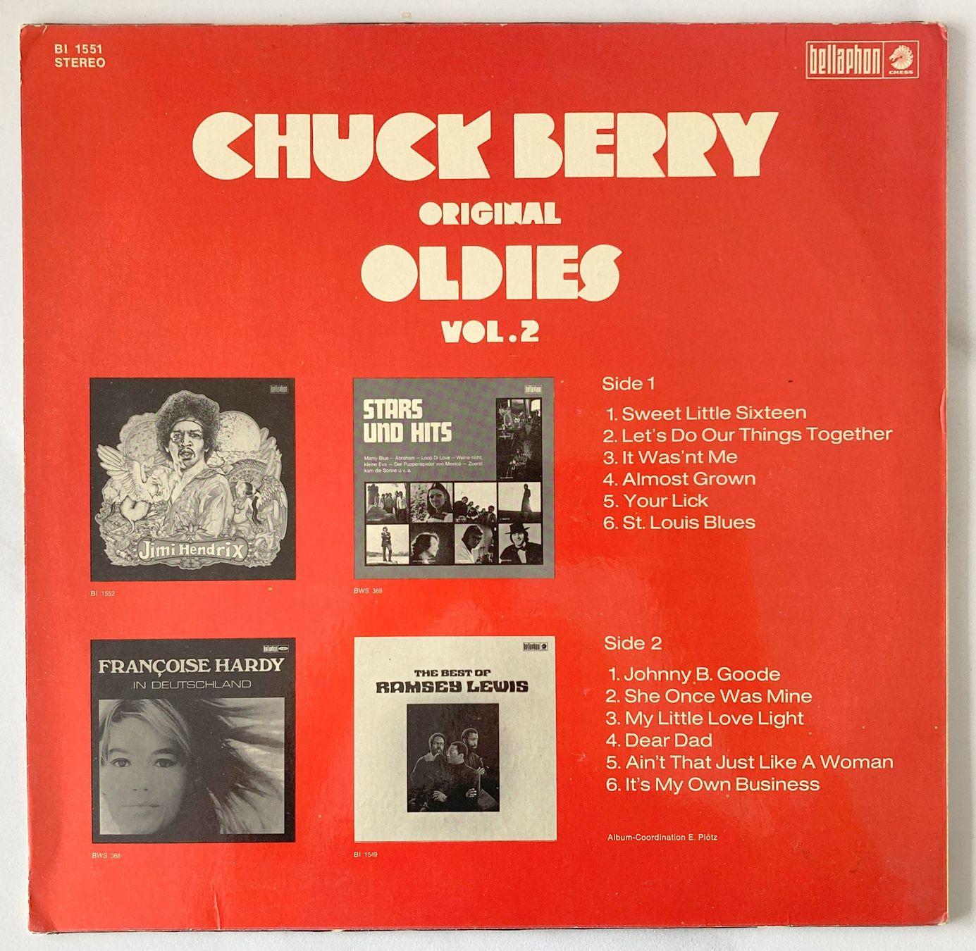 Schallplatten: CHUCK BERRY - ORIGINAL OLDIES VOL.2 – Gebraucht aus Bottens von hotter-than-hell 1