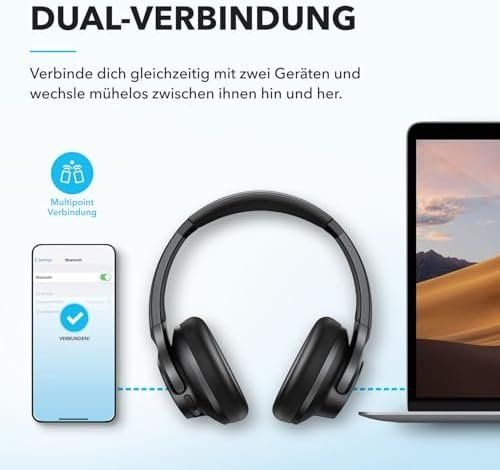 Cuffie: Kabelloser Bluetooth Over Ear Kopfhörer – Nuovo e nell'imballaggio originale da Hundwil venduto da Stallone5 7