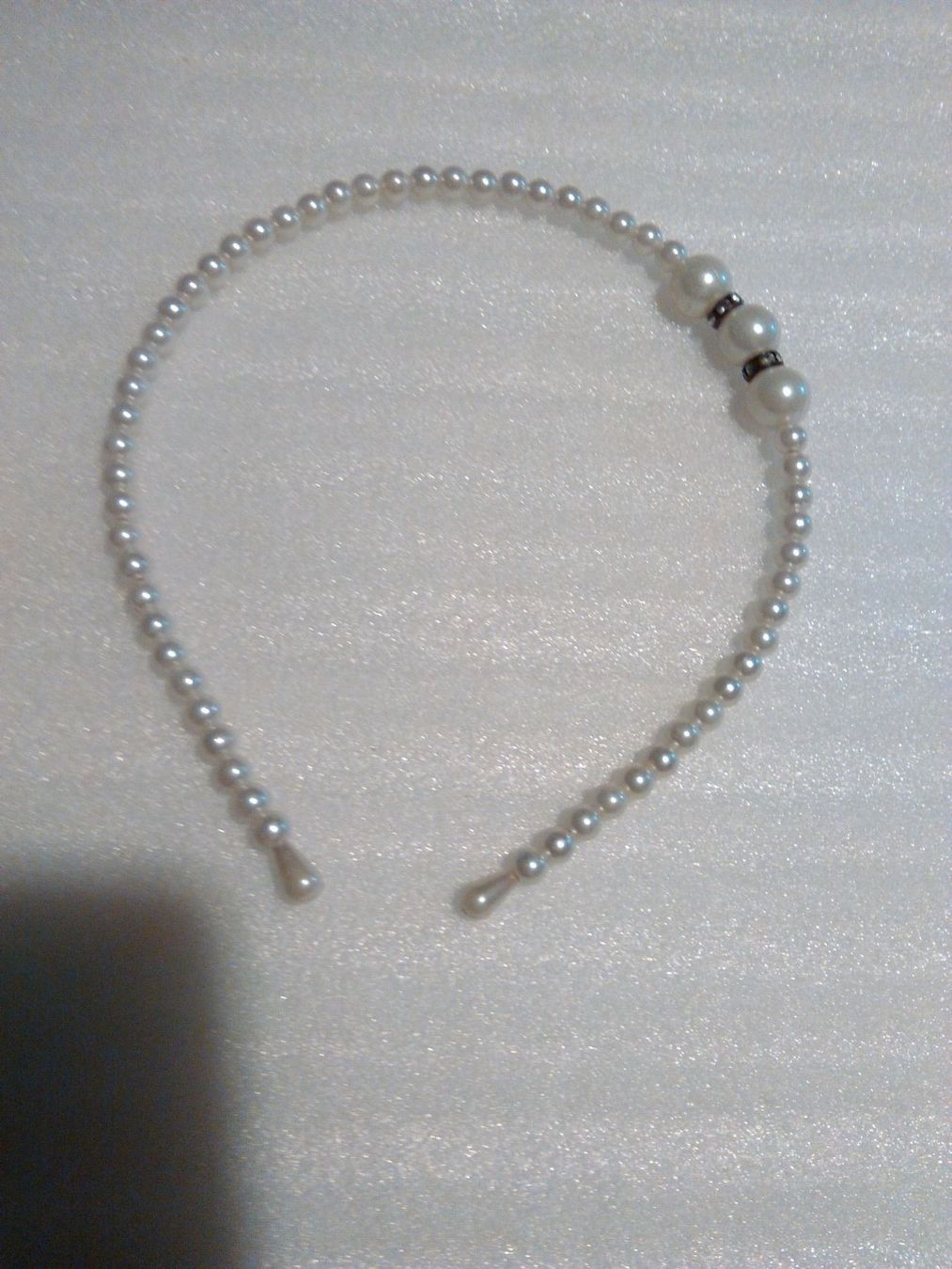 Accessori per capelli: HAARREIF;weiss PERLEN ;KRISTALL – Nuovo (secondo la descrizione) da Basel venduto da bijoutrie_4 4