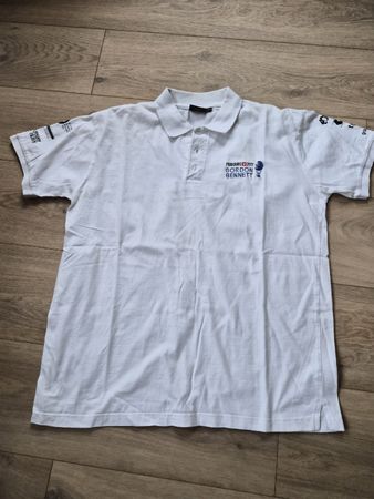 Polo blanc Fribourg 2017 Gordon Bennett, taille XL