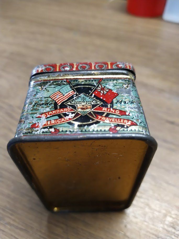 Tutte le decorazioni: Antike Blechdose "Ring Travellers" – Usato da Walkringen venduto da petro06 3